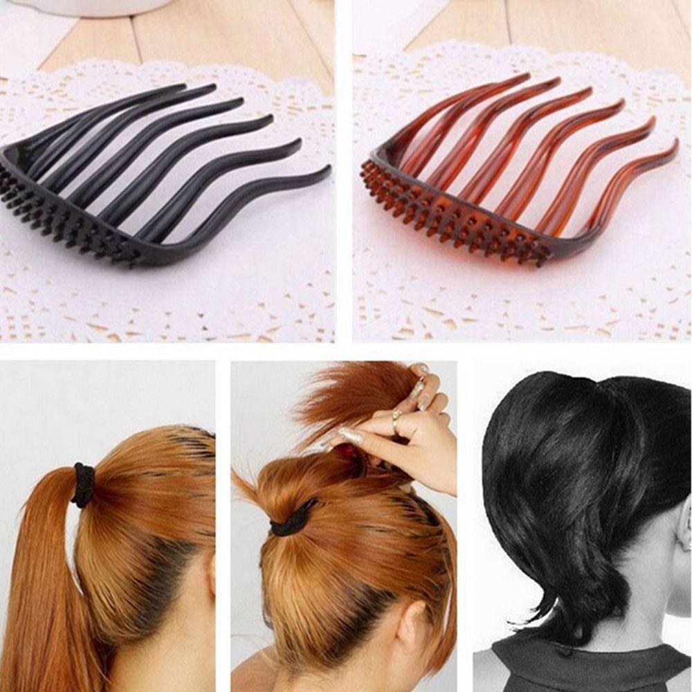 Practical Durable Hot Sale Bumpits Bouffant Ponytail Hair Clip Volume Inserts Comb чорний
Practical Durable Hot Sale Bumpits Bouffant Ponytail Hair Clip Volume Inserts Comb чорний