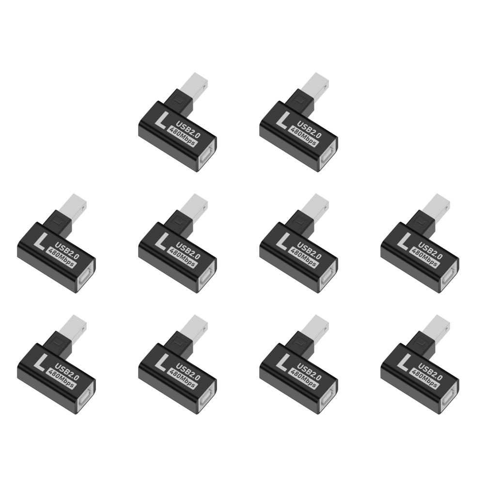 Адаптер печати USB 2.0 Type B, удлинитель для принтера и сканера с левым штекером, 90 градусов
Адаптер печати USB 2.0 Type B, удлинитель для принтера и сканера с левым штекером, 90 градусов