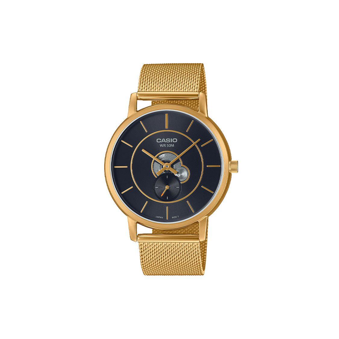 Casio Standard Series 50M Waterproof Electronic Movement Stainless Steel Watch 48Mm Men watches Black MTP-B130MG-1AV Black Dial
Casio Standard Series 50M Waterproof Electronic Movement Stainless Steel Watch 48Mm Men watches Black MTP-B130MG-1AV Black Dial
