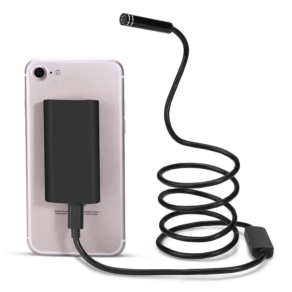 YPC100 10m Hard Wire WiFi Borescope 8mm Camera Lens Cell Phone Inspection Endoscope Type A
YPC100 10m Hard Wire WiFi Borescope 8mm Camera Lens Cell Phone Inspection Endoscope Type A