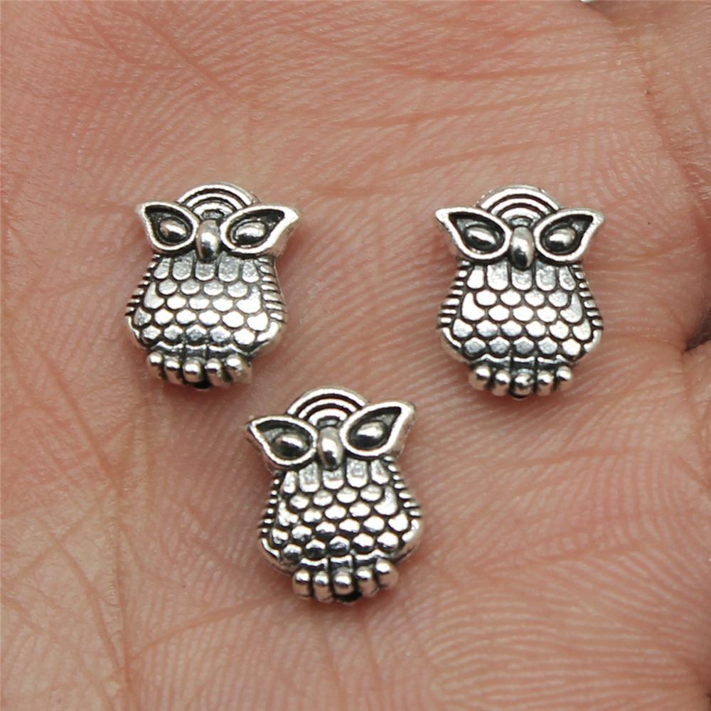 10pcs Metal Zinc Alloy Owl Beads For Jewelry Making Accessories For Jewelry Making Components
10pcs Metal Zinc Alloy Owl Beads For Jewelry Making Accessories For Jewelry Making Components