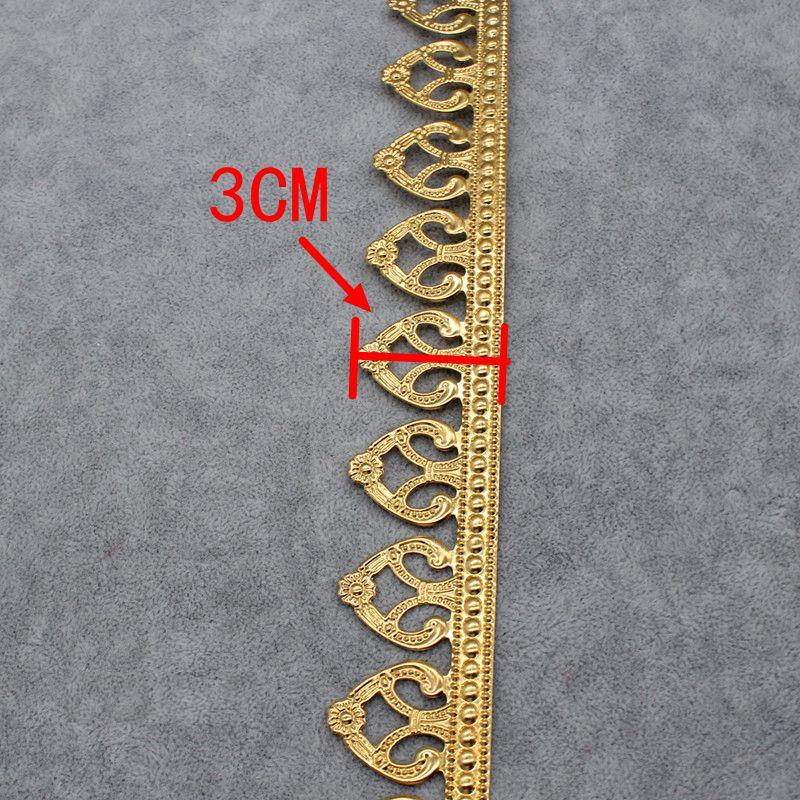 1 Meter DIY Men s Gold Tone Alloy Big Round Crown Hollow King Hair Accessory For Lolita Birthday Party Halo Base Basis
1 Meter DIY Men s Gold Tone Alloy Big Round Crown Hollow King Hair Accessory For Lolita Birthday Party Halo Base Basis
