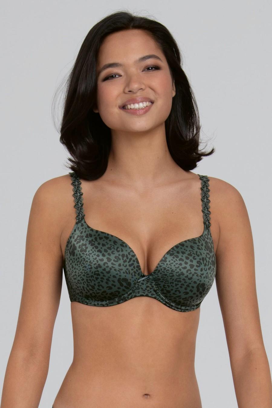 Бюстгальтер із ущільненою чашкою Anita (88834) 75E леопард друку кольору
Бюстгальтер із ущільненою чашкою Anita (88834) 75E леопард друку кольору