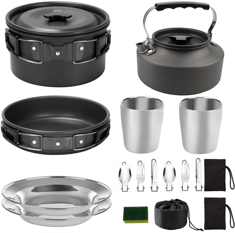 ZISIZ Portable Camping Cookware Set
ZISIZ Portable Camping Cookware Set