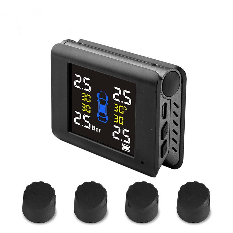 Большой беспроводной TPMS монитор давления в шинах на солнечной батарее Large Screen Black Exterior
Большой беспроводной TPMS монитор давления в шинах на солнечной батарее Large Screen Black Exterior