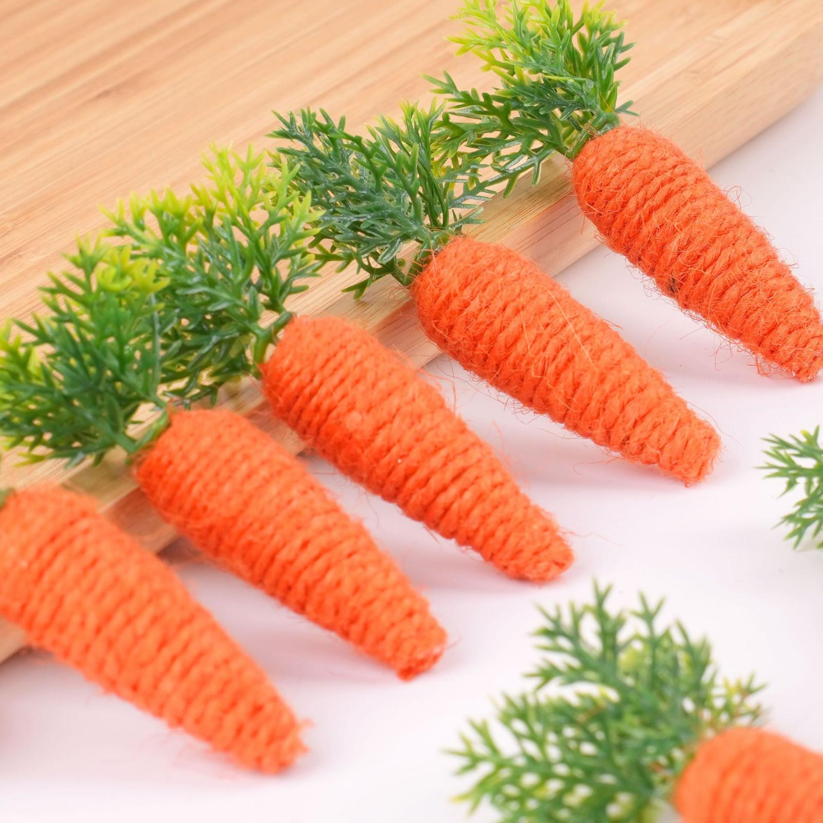 Пасхальные морковные подвесные украшения-6 шт. искусственная морковь, реалистичная подвесная подвеска в виде моркови на День благодарения для дерева One Size
Пасхальные морковные подвесные украшения-6 шт. искусственная морковь, реалистичная подвесная подвеска в виде моркови на День благодарения для дерева One Size