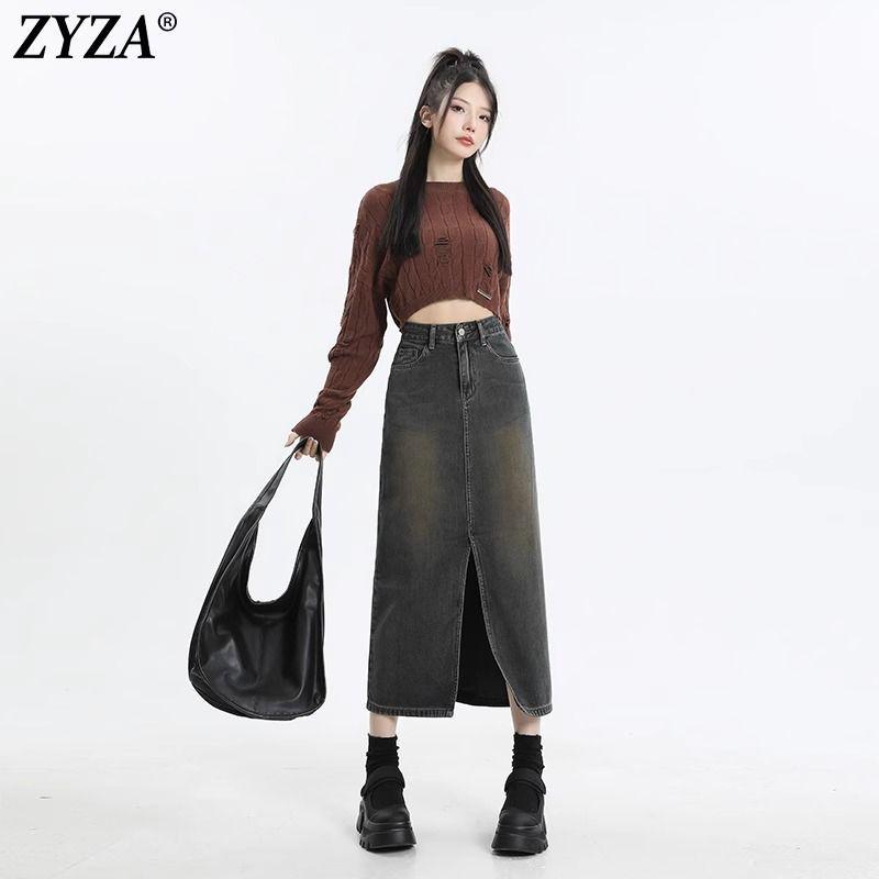 Women s High-Waisted A-Line Denim Skirt - Mid-Length Slit, Spring 2025 Bodycon Arrival M
Women s High-Waisted A-Line Denim Skirt - Mid-Length Slit, Spring 2025 Bodycon Arrival M