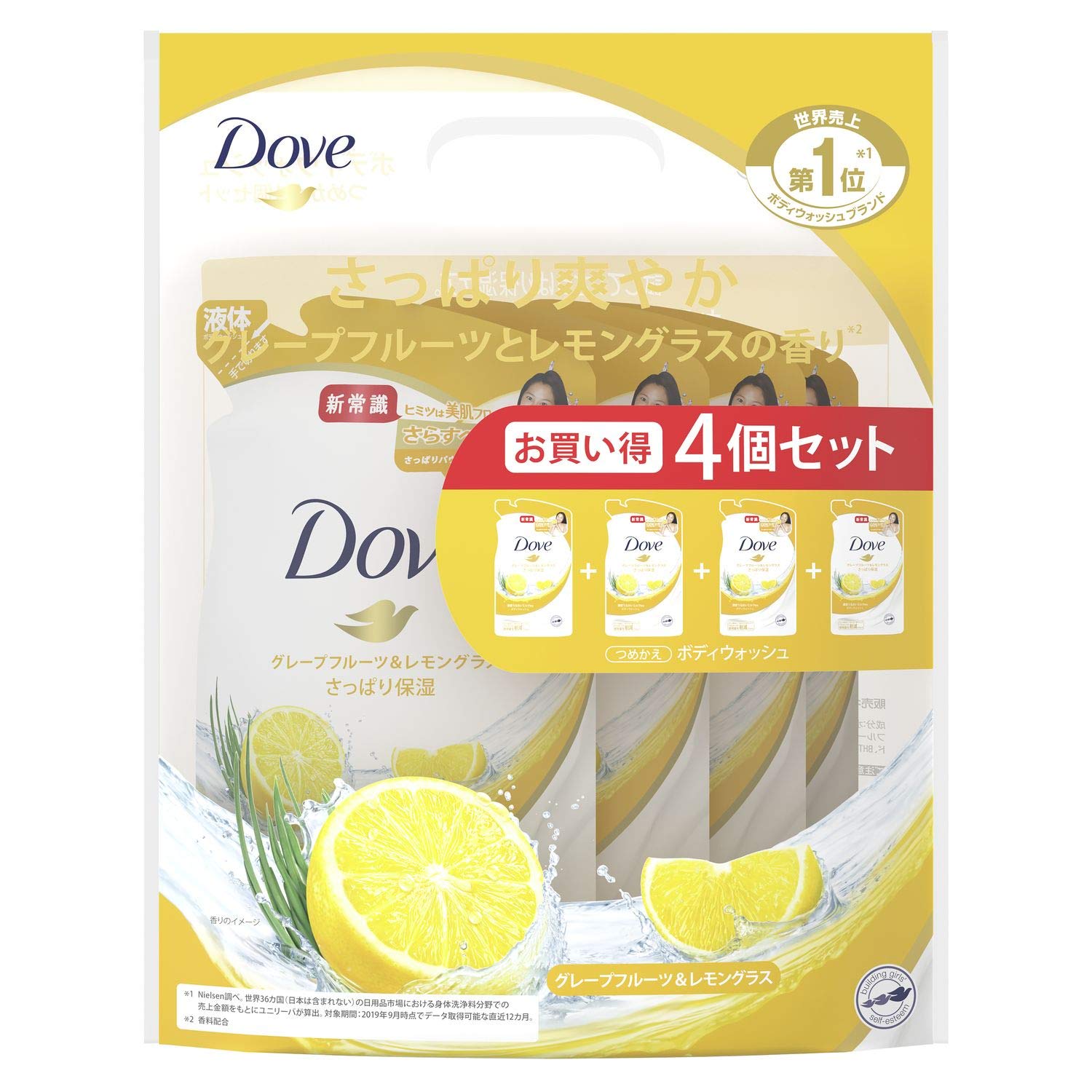 Dove Гель для душа с ароматом грейпфрута и лемонграсса, сменный блок, 360 г x 4. Мыло для тела и
Dove Гель для душа с ароматом грейпфрута и лемонграсса, сменный блок, 360 г x 4. Мыло для тела и