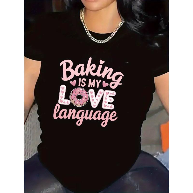 T-Shirt With Baking Is My Love Language Design | Ideal For Kitchen Use, Durable And Lightweight, Perfect For Bakers And Cooking Enthusiasts, S чёрный
T-Shirt With Baking Is My Love Language Design | Ideal For Kitchen Use, Durable And Lightweight, Perfect For Bakers And Cooking Enthusiasts, S чёрный