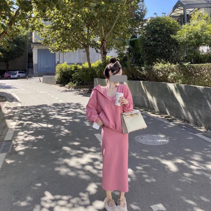 Стильные утягивающие женские костюмы: Толстовки больших размеров и платья-двойки на осень и зиму 4XL розовый
Стильные утягивающие женские костюмы: Толстовки больших размеров и платья-двойки на осень и зиму 4XL розовый