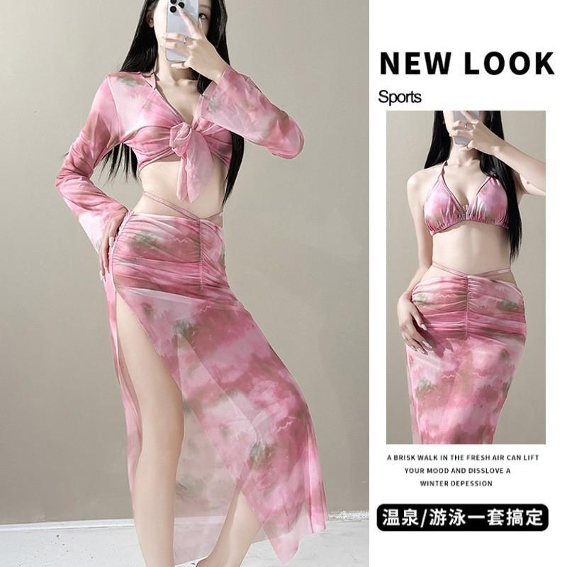 Long Dress Bikini Four-piece Sexy Skin-covering Figure-fitting Split Swimsuit Women s Vacation Hot Feel L is suitable for 105-118 kg
Long Dress Bikini Four-piece Sexy Skin-covering Figure-fitting Split Swimsuit Women s Vacation Hot Feel L is suitable for 105-118 kg