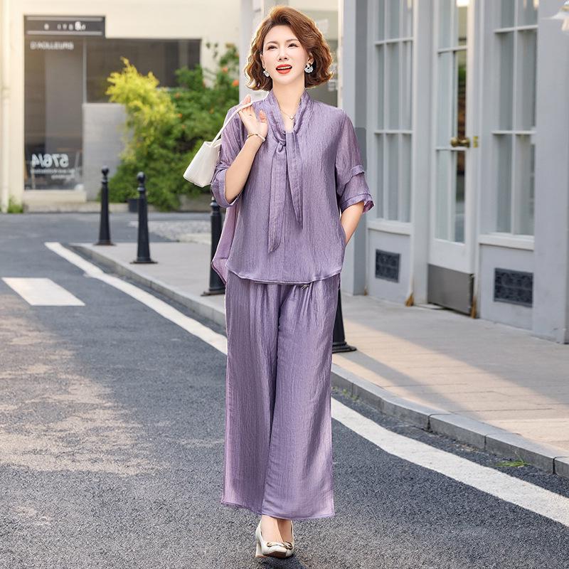 Stylish Women s Two-Piece Set: 2026 Summer Collection with Five-Sleeve Top and Wide-Leg Pants 3XL (119-130 lbs)
Stylish Women s Two-Piece Set: 2026 Summer Collection with Five-Sleeve Top and Wide-Leg Pants 3XL (119-130 lbs)