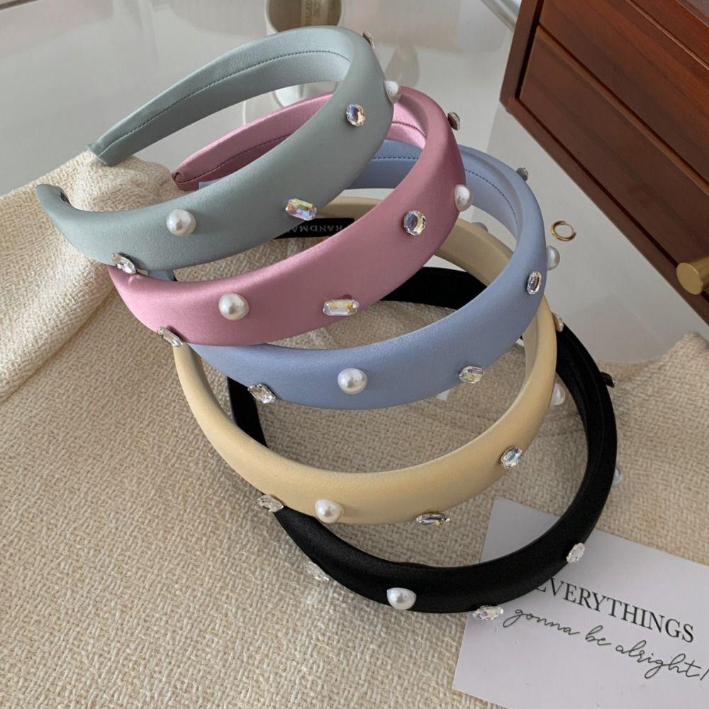 Girls Makeup Washing Face Hair Accessories Diamond Hair Hoop Women Headband Korean Style Headband
Girls Makeup Washing Face Hair Accessories Diamond Hair Hoop Women Headband Korean Style Headband