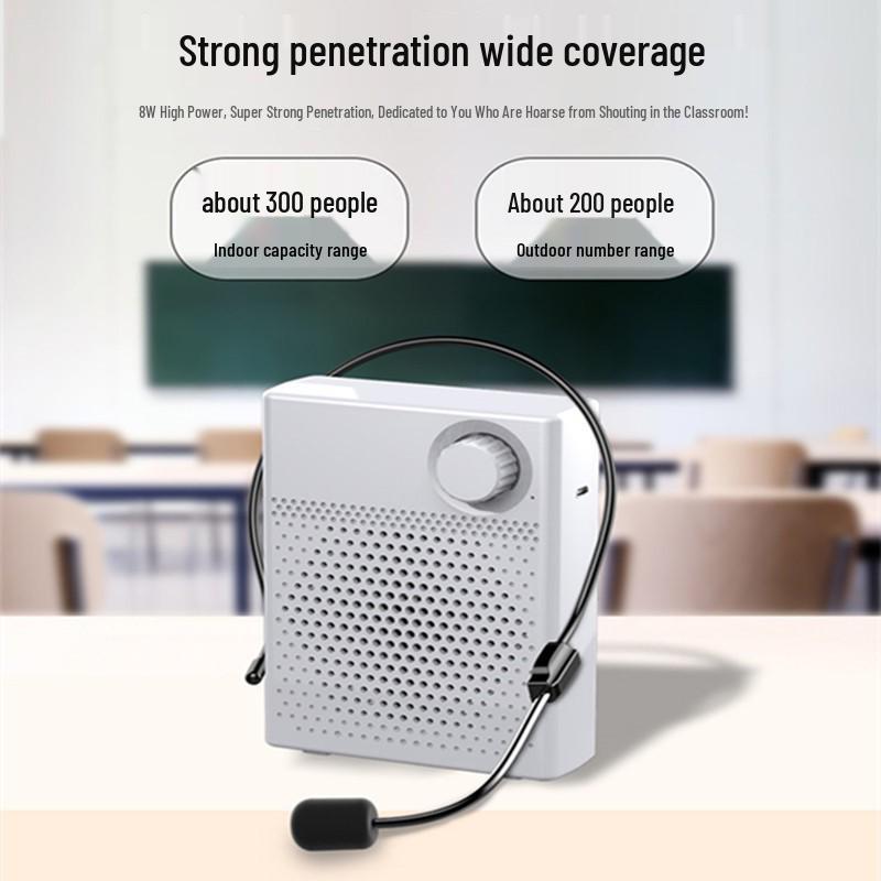 Teacher Wireless Headset Mini Amplifier: Portable Microphone for Outdoor Lectures and Classroom Use Intelligent Black
Teacher Wireless Headset Mini Amplifier: Portable Microphone for Outdoor Lectures and Classroom Use Intelligent Black