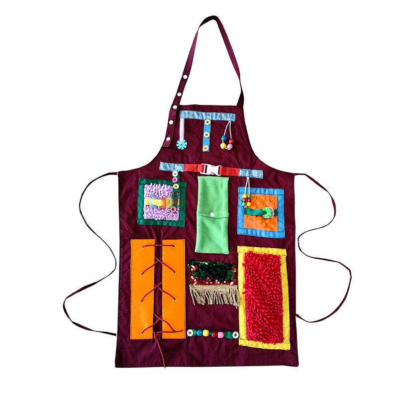 Senior Sensory Touch Apron: Cognitive Assistance & Training for Elderly красный
Senior Sensory Touch Apron: Cognitive Assistance & Training for Elderly красный