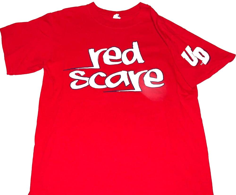 Rare! 2000s University of Dayton Flyers Swim Team Red Scare T-Shirt New! MEDIUM Unisex T-Shirt L
Rare! 2000s University of Dayton Flyers Swim Team Red Scare T-Shirt New! MEDIUM Unisex T-Shirt L