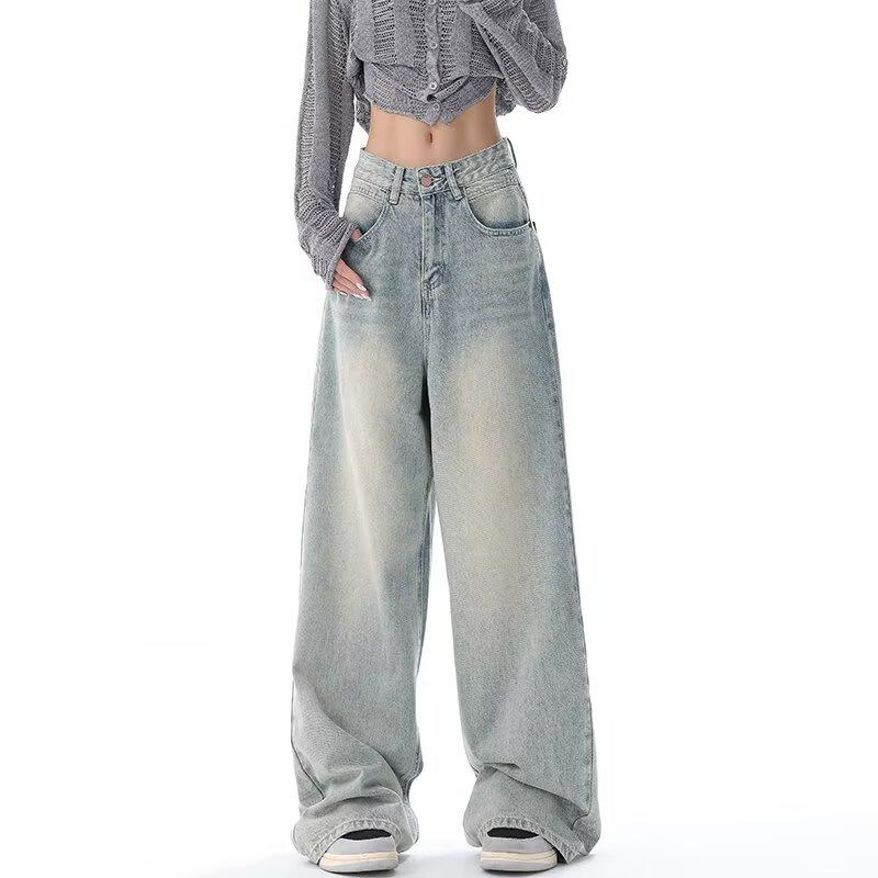 Retro light blue spring and summer new retro jeans women s American loose design slim mopping wide leg pants pants 4XL світло-синій колір
Retro light blue spring and summer new retro jeans women s American loose design slim mopping wide leg pants pants 4XL світло-синій колір