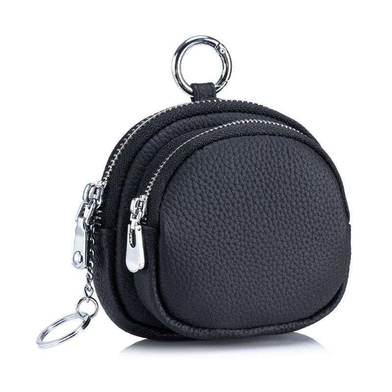 Leather creative cute women s change bag large capacity new fashion multi-function double zipper earphone storage bag чёрный
Leather creative cute women s change bag large capacity new fashion multi-function double zipper earphone storage bag чёрный
