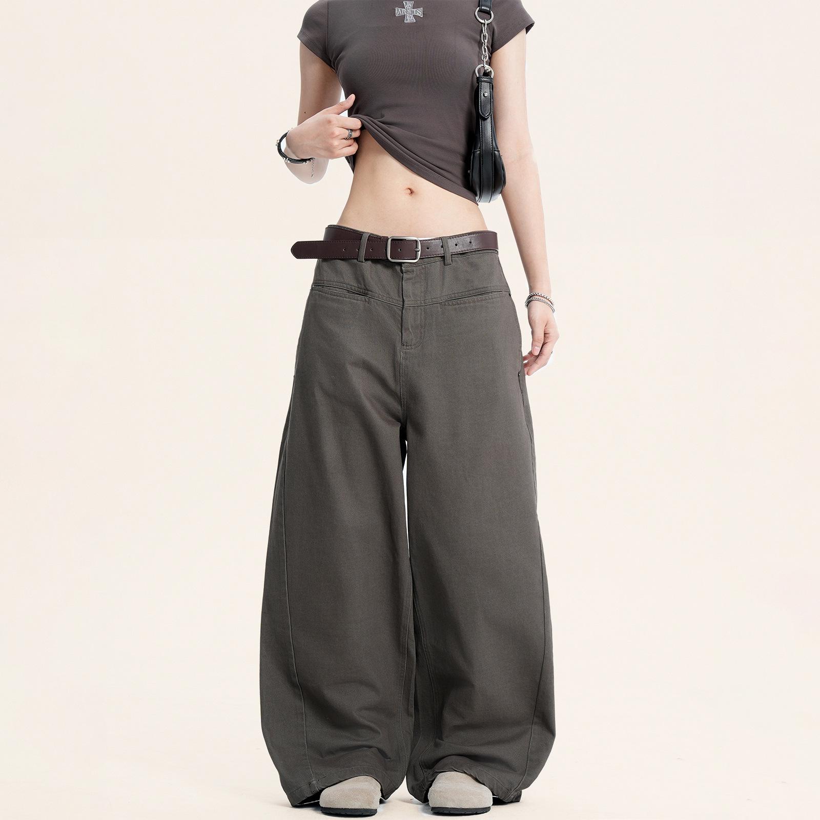 Yongfang Unisex Retro Coffee Work Pants: Loose, Trendy, Big Pockets, Straight Leg XL
Yongfang Unisex Retro Coffee Work Pants: Loose, Trendy, Big Pockets, Straight Leg XL