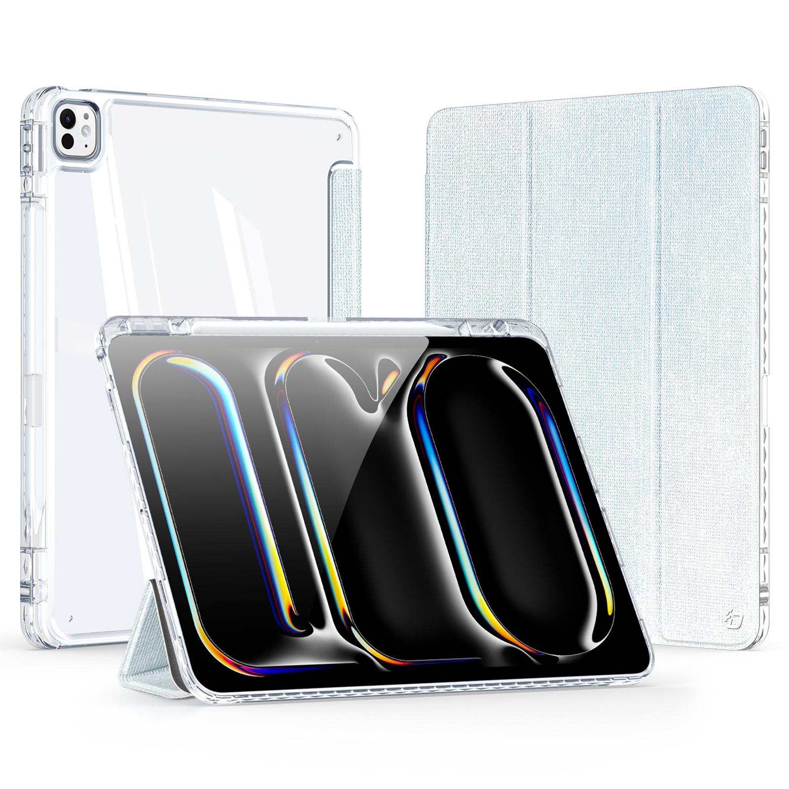 DUX DUCIS Unid Series For iPad Pro 13 (2024) Clear Tablet Case TPU+PC+PU Auto Wake/Sleep Cover with Pen Slot Baby Blue
DUX DUCIS Unid Series For iPad Pro 13 (2024) Clear Tablet Case TPU+PC+PU Auto Wake/Sleep Cover with Pen Slot Baby Blue