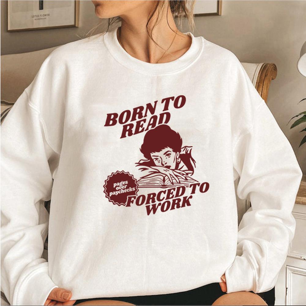 Толстовка Born To Read Bookish, забавная толстовка для чтения, книжный подарок для женщин, темно-романтическая толстовка с круглым вырезом, пуловер для любителей книг S чёрный
Толстовка Born To Read Bookish, забавная толстовка для чтения, книжный подарок для женщин, темно-романтическая толстовка с круглым вырезом, пуловер для любителей книг S чёрный