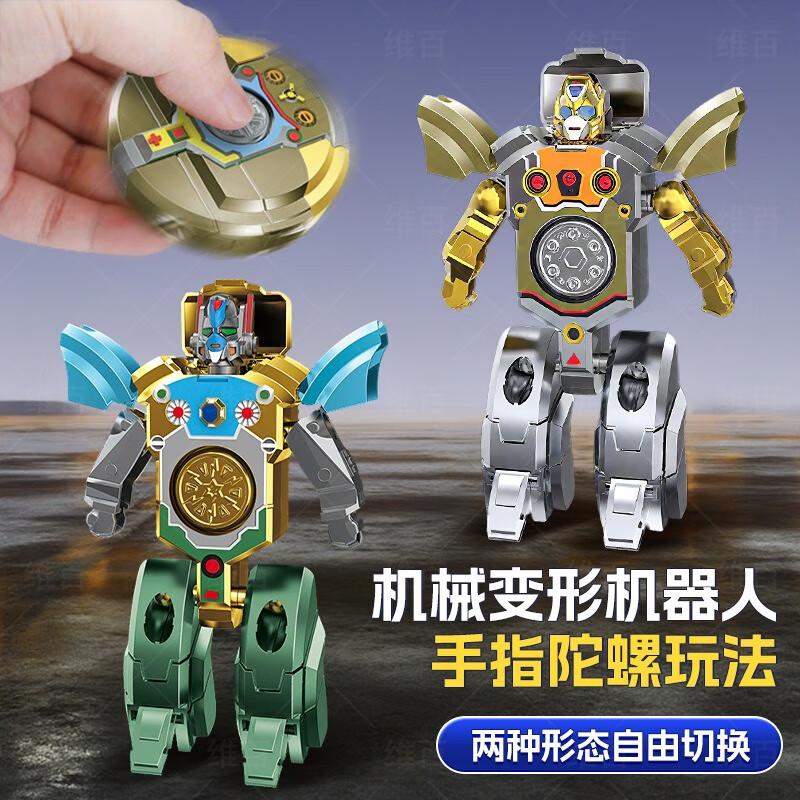 Transforming Robot Fidget Spinner Toy Set
Transforming Robot Fidget Spinner Toy Set