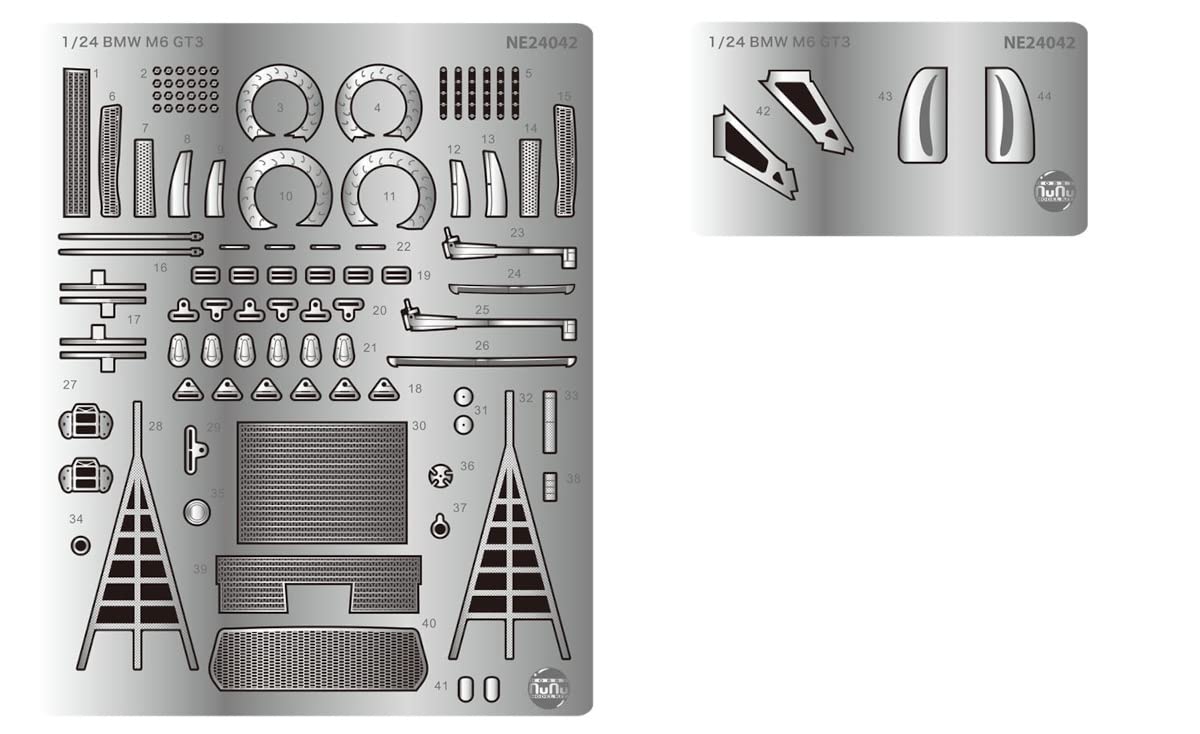 Racing Series BMW M6 GT3 2020 Nurburgring Endurance Series Champion Balkenhorst Motorsport Detail Up Parts Plastic Model Parts NE24042 Platz/NuNu 1/24
Racing Series BMW M6 GT3 2020 Nurburgring Endurance Series Champion Balkenhorst Motorsport Detail Up Parts Plastic Model Parts NE24042 Platz/NuNu 1/24