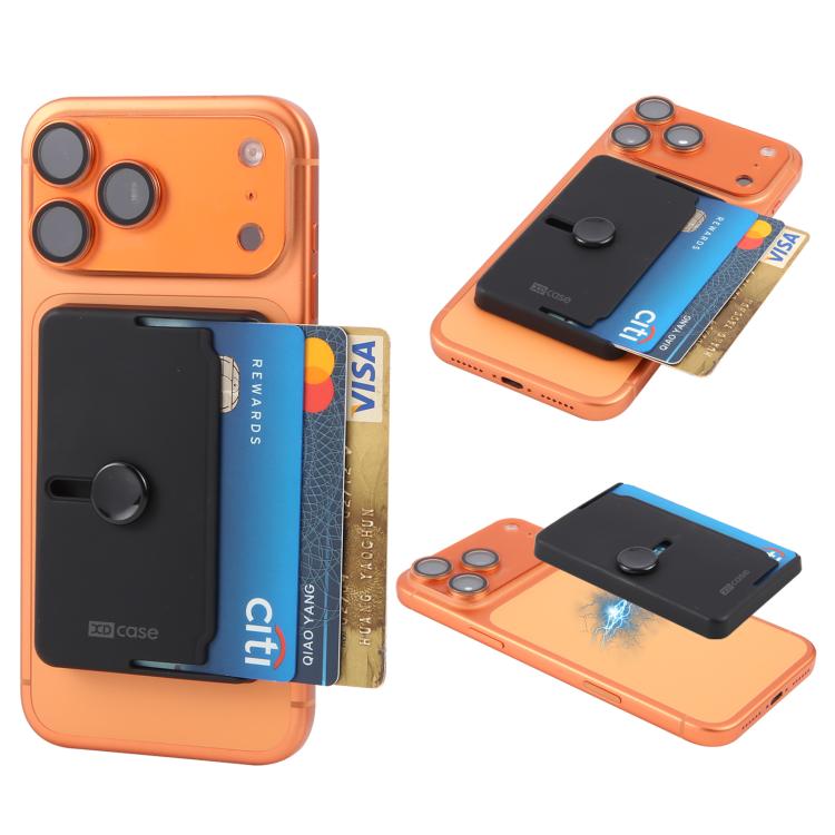 XDcase Side-Push Magnetic 3-Card Holder For iPhone / Galaxy & More чорний
XDcase Side-Push Magnetic 3-Card Holder For iPhone / Galaxy & More чорний