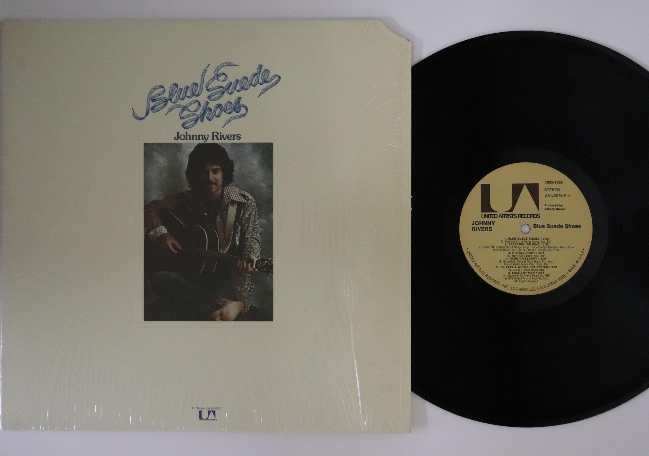LP Record JOHNNY RIVERS - Blue Suede Shoes UALA075F UNITED ARTISTS 1973 US Rock Used
LP Record JOHNNY RIVERS - Blue Suede Shoes UALA075F UNITED ARTISTS 1973 US Rock Used