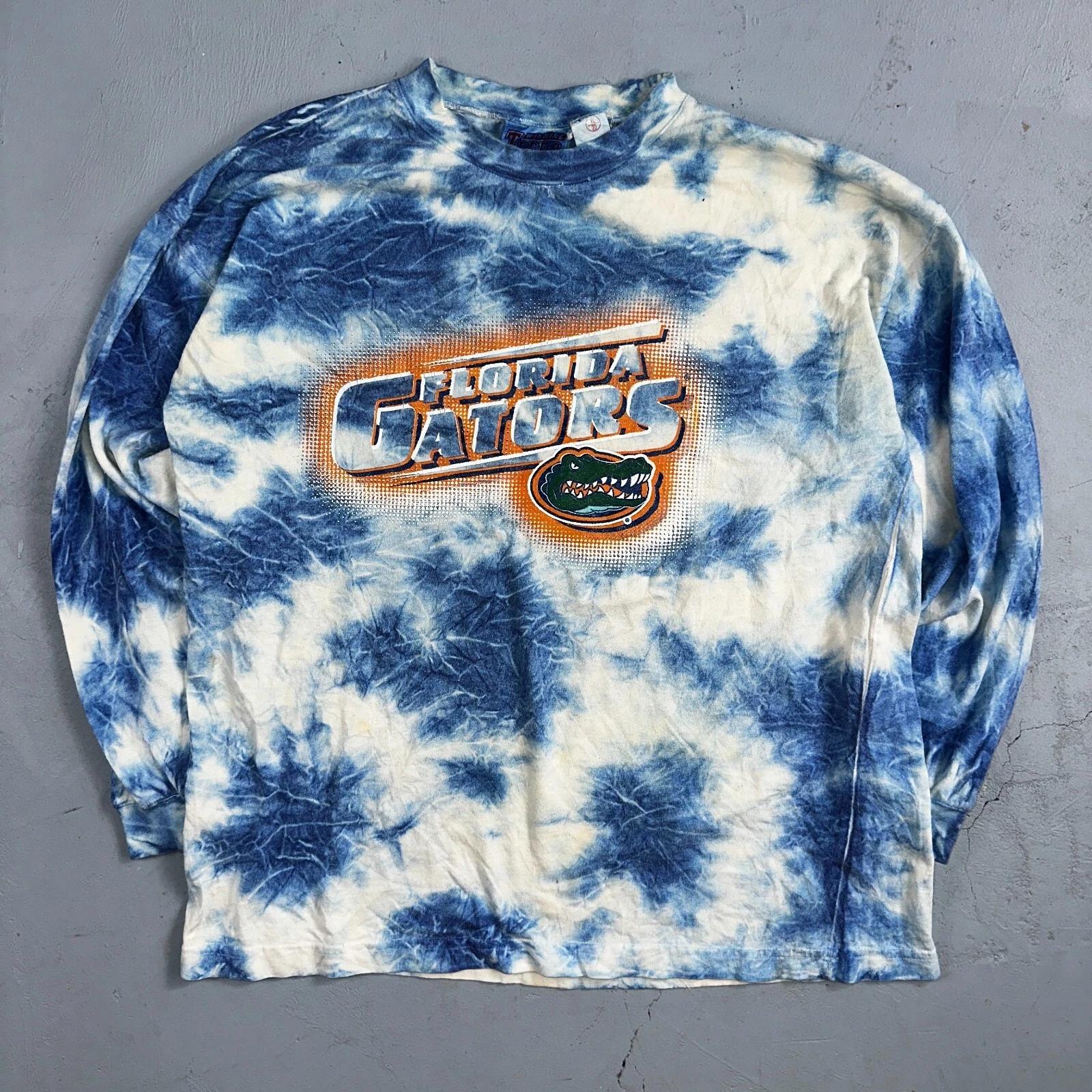 Florida Gators Tie Dye VTG T Shirt Winning Teees Sports Long Sleeve Basketball 2XL
Florida Gators Tie Dye VTG T Shirt Winning Teees Sports Long Sleeve Basketball 2XL