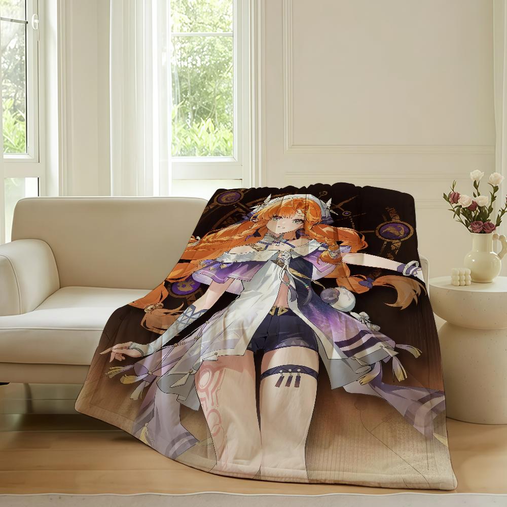 Game Wuthering Waves Sigrika Blanket Warm Soft Suitable For Bedroom Sofa Bed Living Room Office Travel Camping Gifts 75x90cm
Game Wuthering Waves Sigrika Blanket Warm Soft Suitable For Bedroom Sofa Bed Living Room Office Travel Camping Gifts 75x90cm