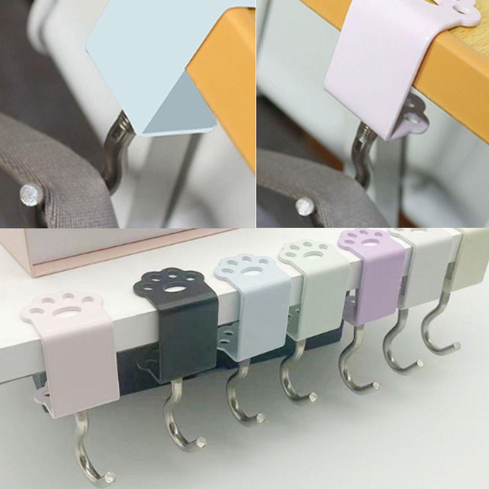 Многофункциональный крючок для кошелька, однотонные вешалки для сумок, новый прочный крючок для сумок