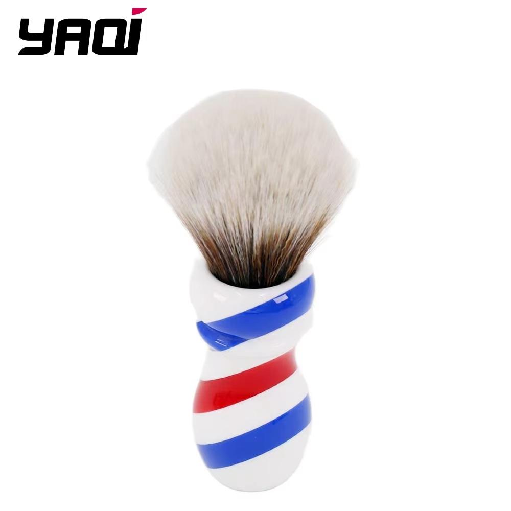 Yaqi High Quality 24MM New Barber Pole Style Brown Synthetic Knot Mens Wet Shaving Brush Retro Fashion Facial Shaving Care Tool
Yaqi High Quality 24MM New Barber Pole Style Brown Synthetic Knot Mens Wet Shaving Brush Retro Fashion Facial Shaving Care Tool