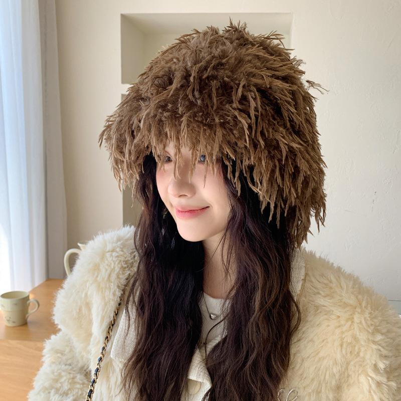 Зимняя плюшевая шляпа-панама в хип-хоп стиле с защитой ушей, утолщенная теплая шляпа-ведро, модная плюшевая шляпа one size
Зимняя плюшевая шляпа-панама в хип-хоп стиле с защитой ушей, утолщенная теплая шляпа-ведро, модная плюшевая шляпа one size