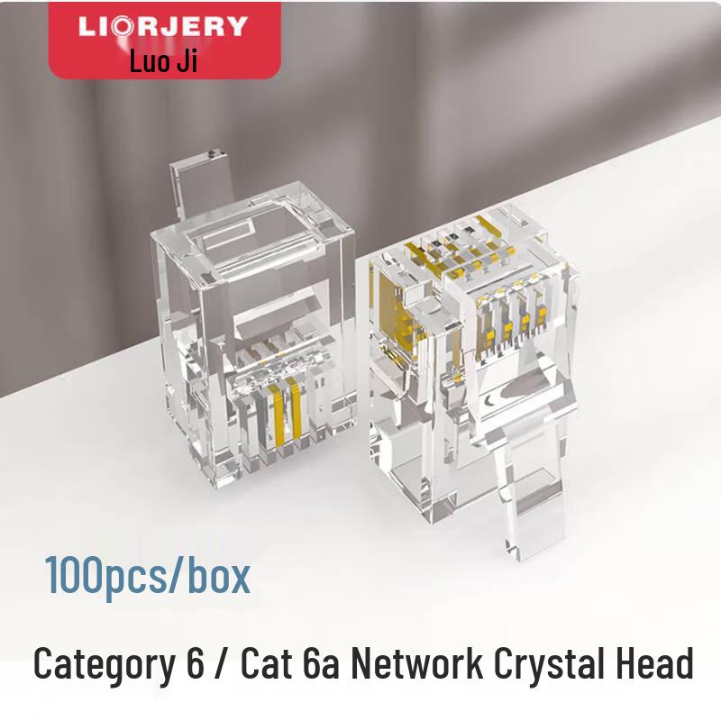 LIORJERY Ethernet & Telephone Modular Plugs
LIORJERY Ethernet & Telephone Modular Plugs