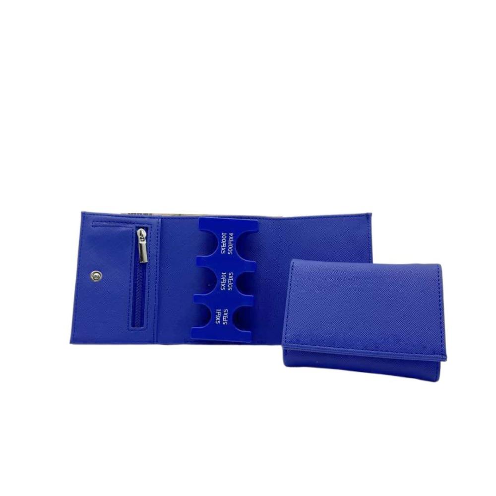 Portable 2-In-1 Coin Clip Organizer Zipper Bag Travel Card Case Coin Collection синій
Portable 2-In-1 Coin Clip Organizer Zipper Bag Travel Card Case Coin Collection синій