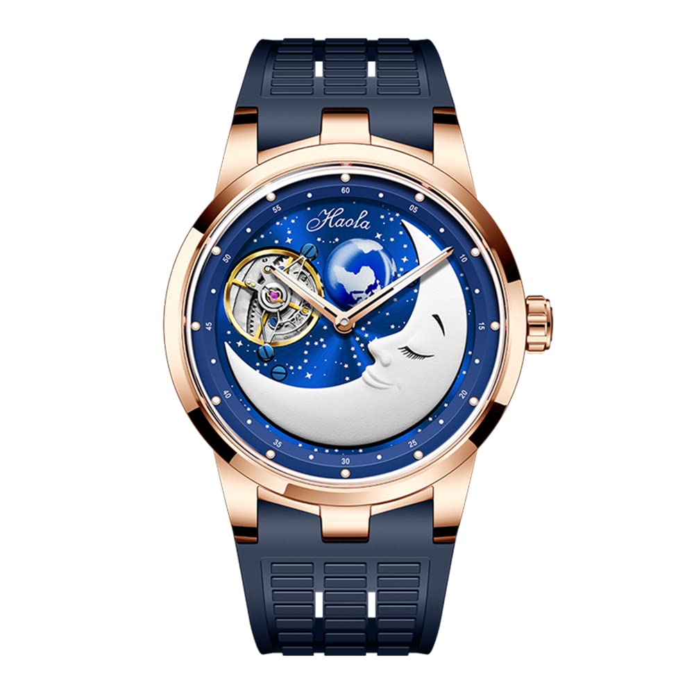 HAOFA Carcel Watch Mechanical Manual Winding Super Luminous Watch 3D Dial Waterproof Rubber Strap Luxury Gentleman Gift for Men Men s золотий
HAOFA Carcel Watch Mechanical Manual Winding Super Luminous Watch 3D Dial Waterproof Rubber Strap Luxury Gentleman Gift for Men Men s золотий