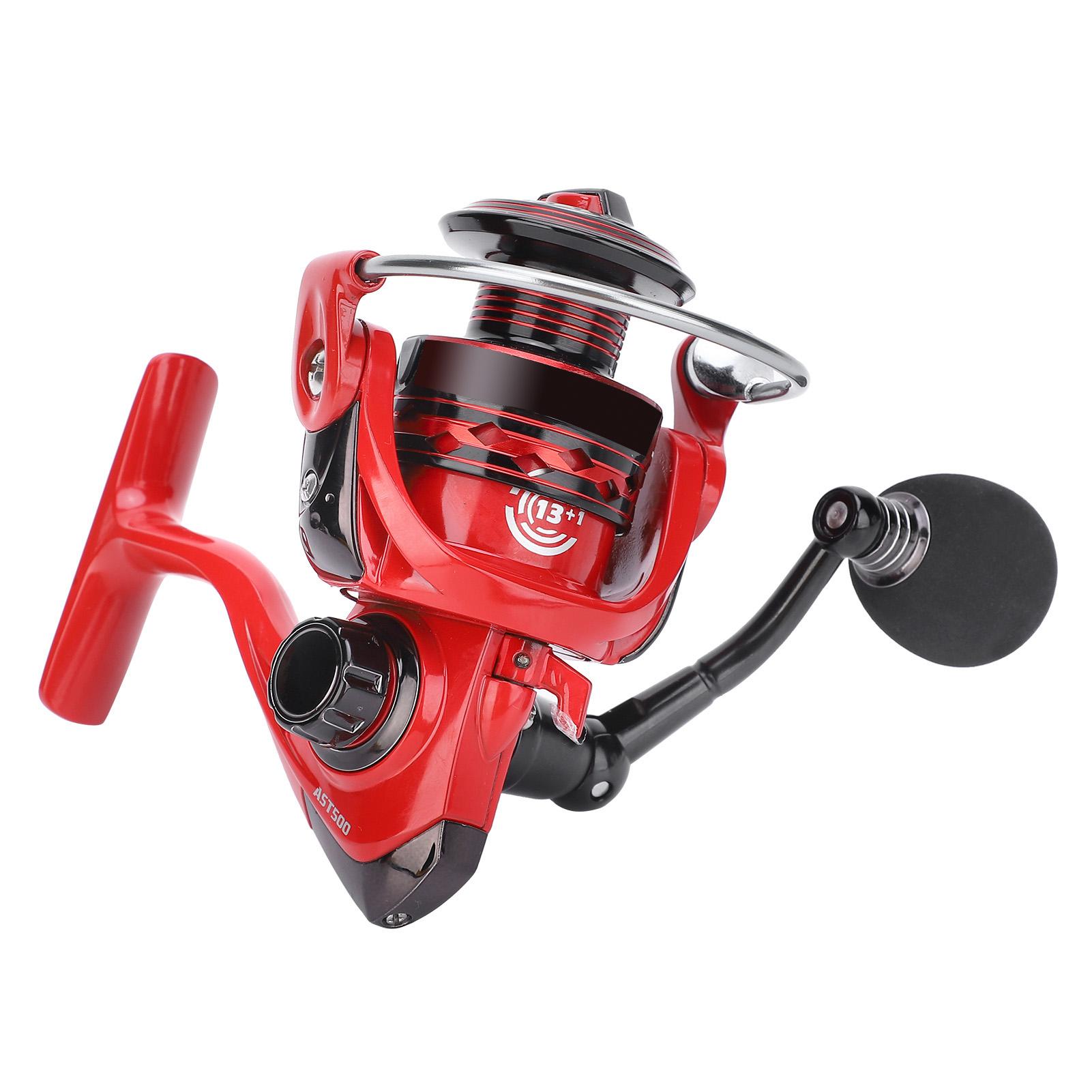 Спиннинговая катушка 13+1BB 14 подшипников Взаимозаменяемая левая/правая ручка Рыболовный аксессуар(AST500 )
Спиннинговая катушка 13+1BB 14 подшипников Взаимозаменяемая левая/правая ручка Рыболовный аксессуар(AST500 )