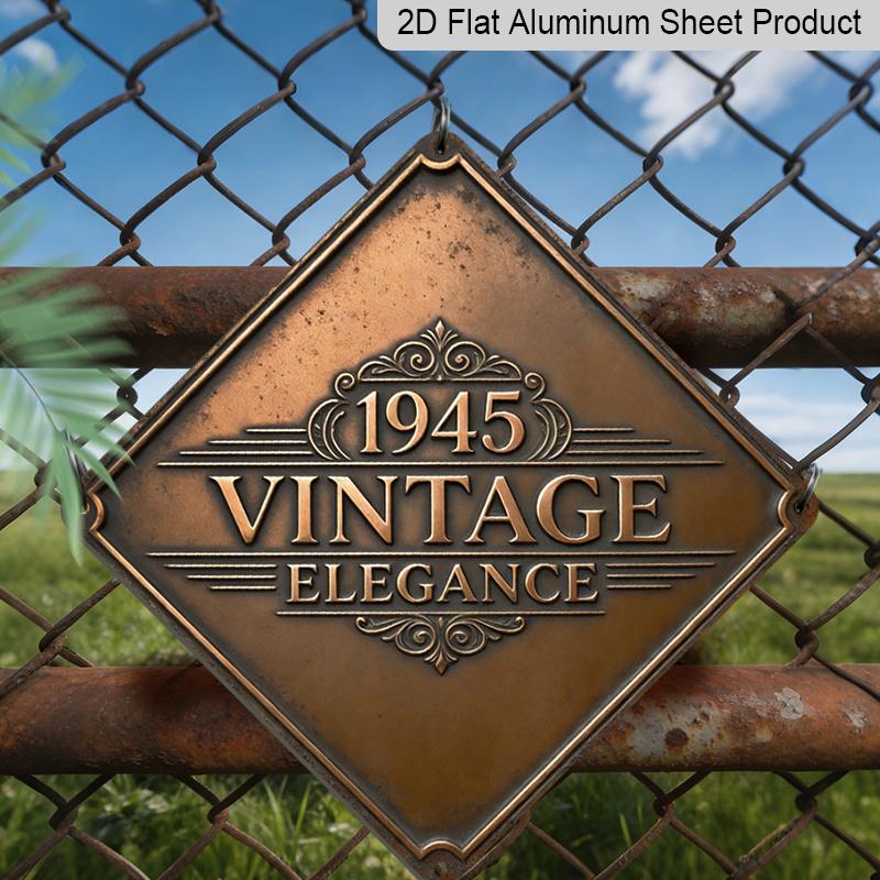 2D Flat, 1pc - Vintage Metal Aluminum Sign Themed Around 1945 | Wall-Mounted, Perfect for Decorating A Study, Living Room, Hallway, Entrance, Office 20*20cm
2D Flat, 1pc - Vintage Metal Aluminum Sign Themed Around 1945 | Wall-Mounted, Perfect for Decorating A Study, Living Room, Hallway, Entrance, Office 20*20cm