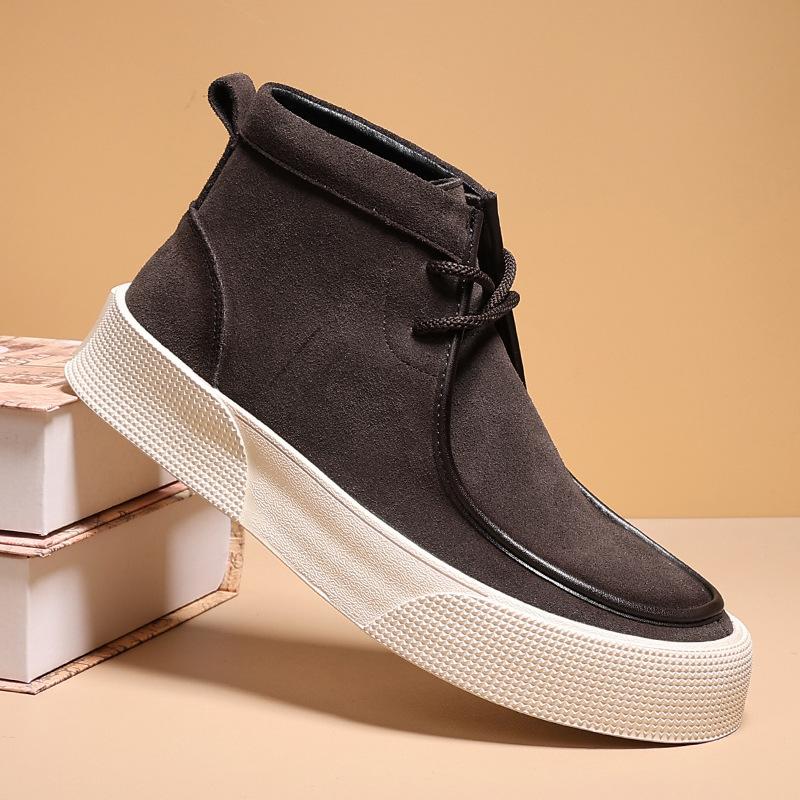 Order Martin boots retro tooling boots men s winter Martin boots men s platform short boots lace-up high-top shoes 45 темно-коричневого кольору
Order Martin boots retro tooling boots men s winter Martin boots men s platform short boots lace-up high-top shoes 45 темно-коричневого кольору