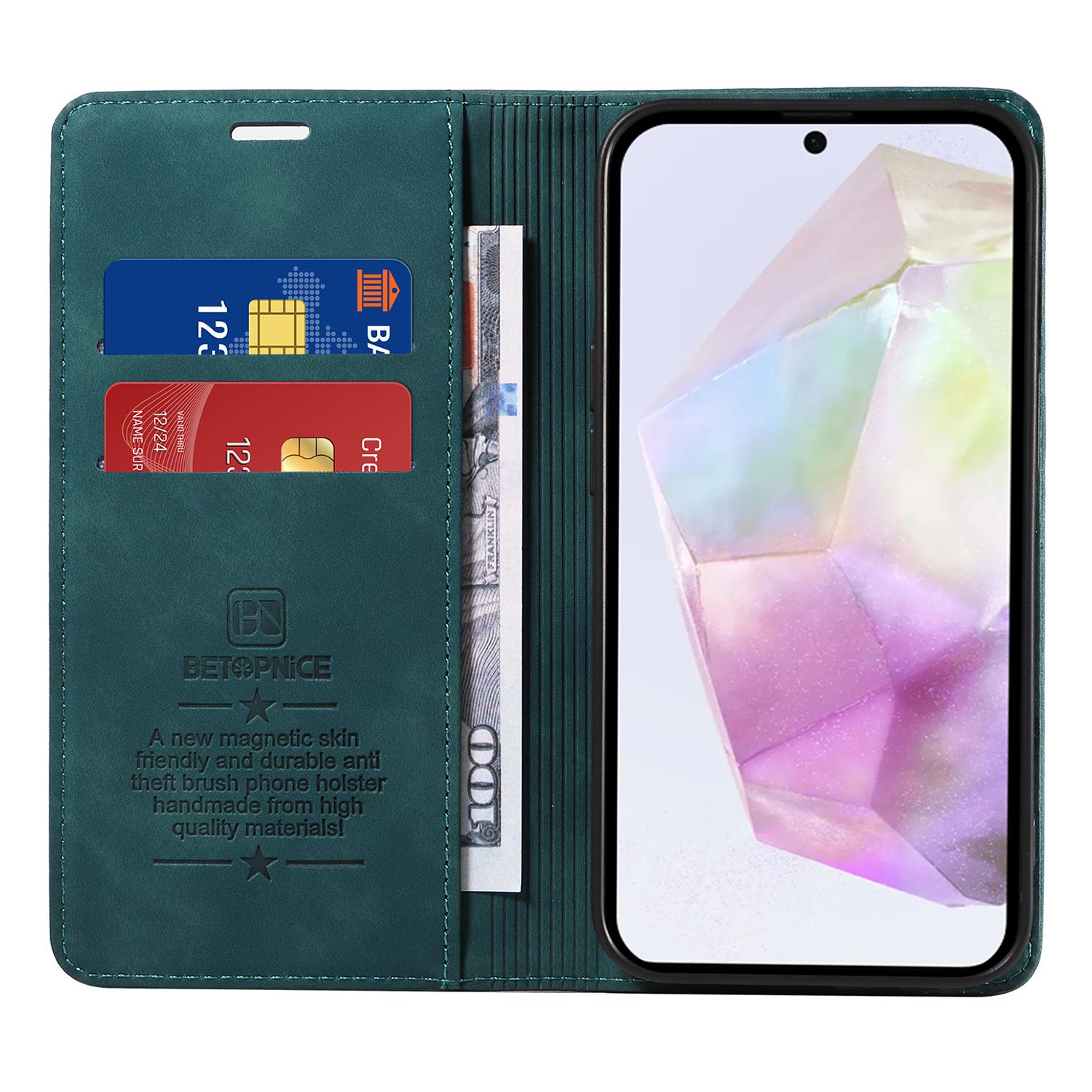 BETOPNICE 003 For Samsung Galaxy A36 5G Wallet Case Leather Phone Cover with Stand Red
BETOPNICE 003 For Samsung Galaxy A36 5G Wallet Case Leather Phone Cover with Stand Red
