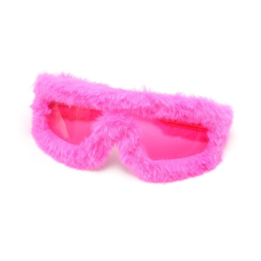 Soft Plush Sunglasses Furry Punk Sunglasses Party Sunglasses Winter Christmas Halloween Party рожевий червоний колір
Soft Plush Sunglasses Furry Punk Sunglasses Party Sunglasses Winter Christmas Halloween Party рожевий червоний колір