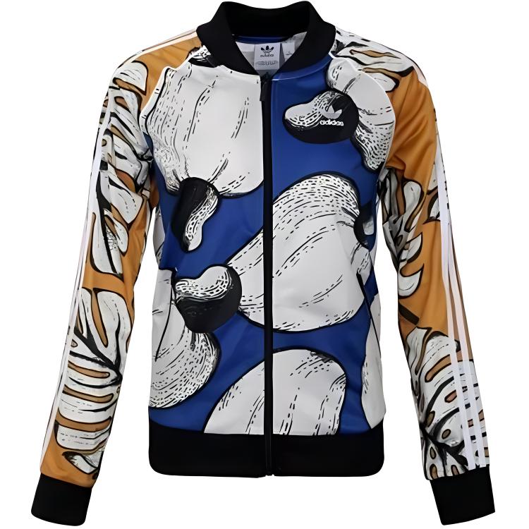 Adidas Originals Superstar Fashion Print Sports Casual Zip Jacket Women Jacket Blue White Yellow DH3053 L
Adidas Originals Superstar Fashion Print Sports Casual Zip Jacket Women Jacket Blue White Yellow DH3053 L