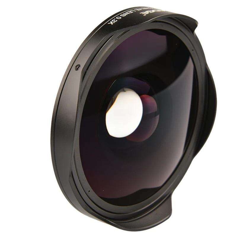 37MM/43MM 0.3X Ultra Fisheye Wide Lens Адаптерное кольцо с блендой Аксессуары для HD-камер Fisheye Lens
37MM/43MM 0.3X Ultra Fisheye Wide Lens Адаптерное кольцо с блендой Аксессуары для HD-камер Fisheye Lens