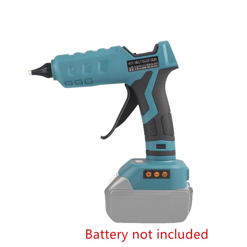 100W Cordless Glue Gun Temperature Adjustable LCD Digital Display for Makita 18V Battery
100W Cordless Glue Gun Temperature Adjustable LCD Digital Display for Makita 18V Battery