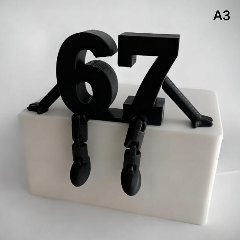 67-Character Figure With Poseable Joints Plastic Doll Desk Display, Relax Fidget Toy Collectible Gift Office & Home Decoration as the picture
67-Character Figure With Poseable Joints Plastic Doll Desk Display, Relax Fidget Toy Collectible Gift Office & Home Decoration as the picture