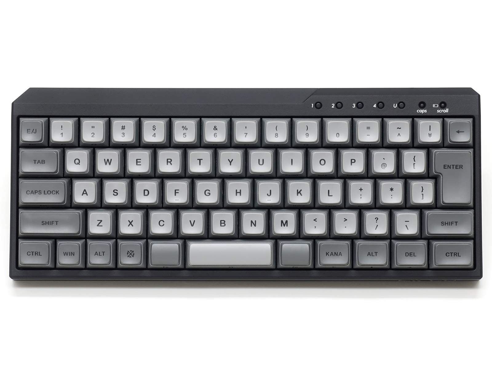 FILCO Majestouch Convertible CHERRY MX Brown axis Японська розкладка 66 клавіш Сумісний з обома Сумісний з 4 пристроями Матовий чорний MINILA-R
FILCO Majestouch Convertible CHERRY MX Brown axis Японська розкладка 66 клавіш Сумісний з обома Сумісний з 4 пристроями Матовий чорний MINILA-R
