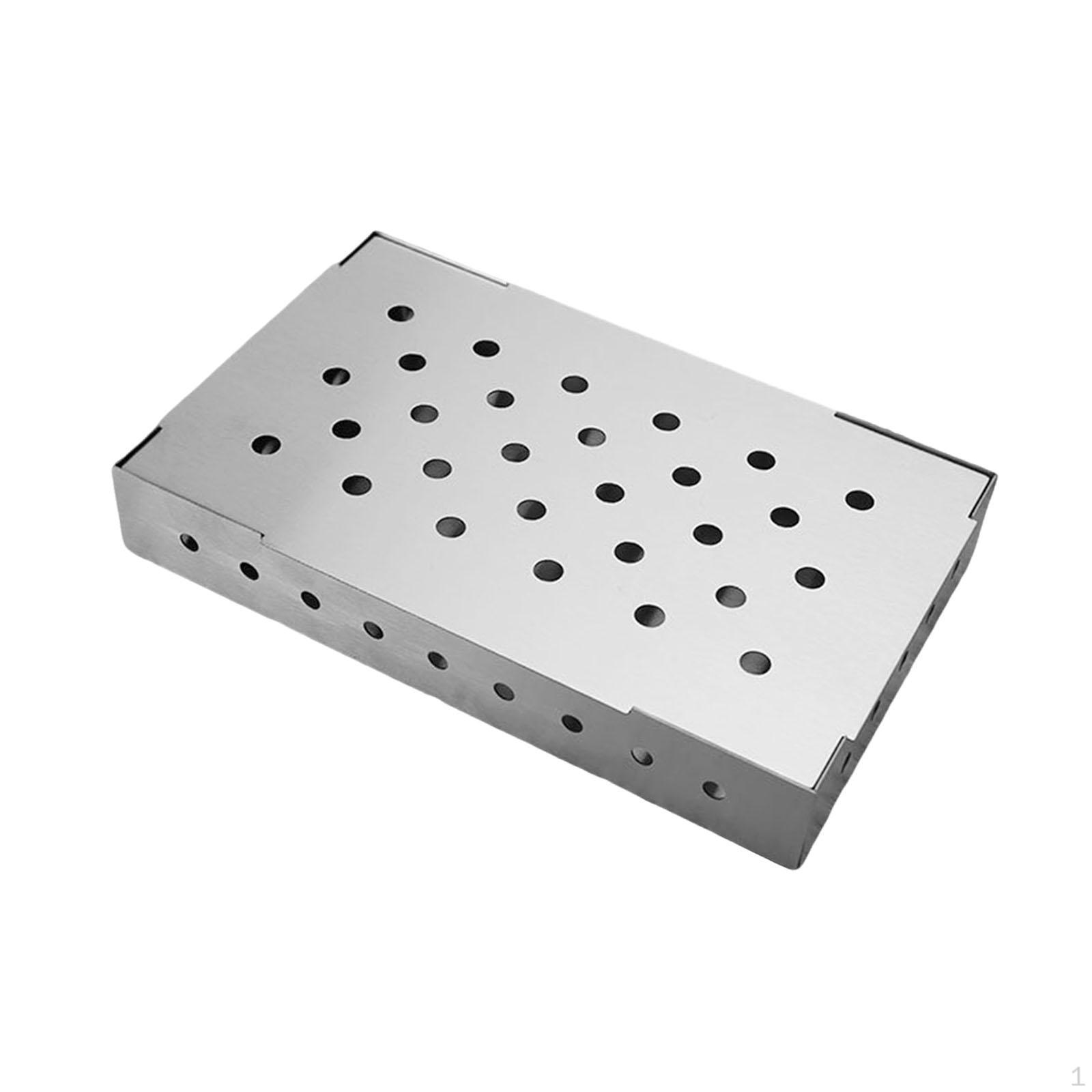 Коптильня для барбекю Аксессуары для гриля Удобный ароматизатор дыма из нержавеющей стали Style B
Коптильня для барбекю Аксессуары для гриля Удобный ароматизатор дыма из нержавеющей стали Style B