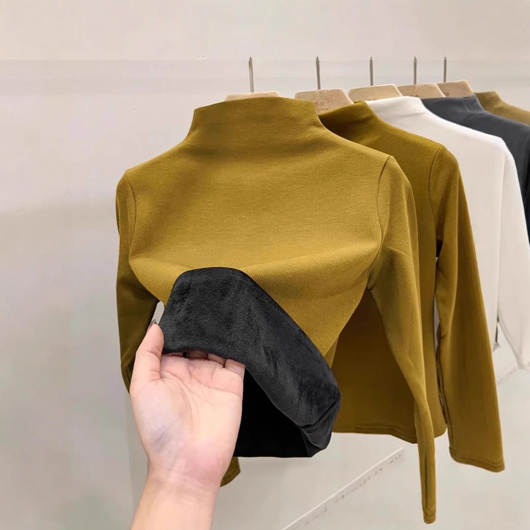 Silver Fox Women s Fleece-Lined Velvet Top - Semi-High Neck, Long Sleeve, Perfect for Autumn and Winter Warmth. M
Silver Fox Women s Fleece-Lined Velvet Top - Semi-High Neck, Long Sleeve, Perfect for Autumn and Winter Warmth. M