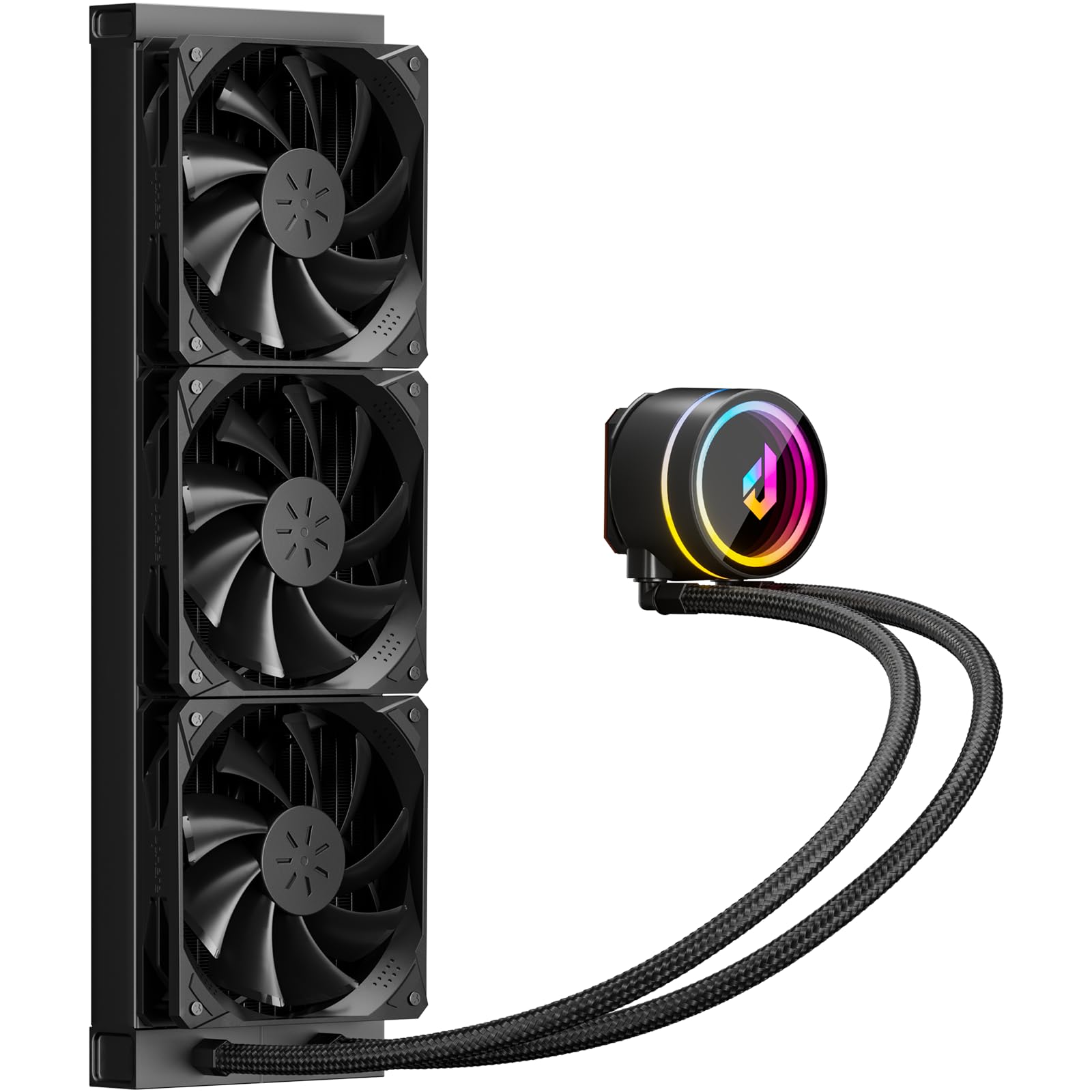 Novonest Simple CPU Cooler 360mm Cooler with PWM 4Pin Fan Compatible with both ARGB Head Compatible with Compatible with Liquid Cooler Black
Novonest Simple CPU Cooler 360mm Cooler with PWM 4Pin Fan Compatible with both ARGB Head Compatible with Compatible with Liquid Cooler Black